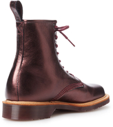Thumbnail for your product : Dr. Martens Metallic Leather Combat Boot