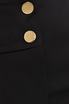 Thumbnail for your product : Sandro Janne Ruffled Stretch-twill Mini Skirt