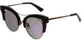 Thumbnail for your product : Gentle Monster Mirrored Round Sunglasses