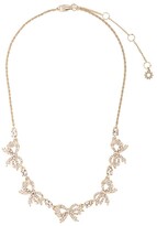 Thumbnail for your product : Marchesa Notte Crystal Bow Necklace