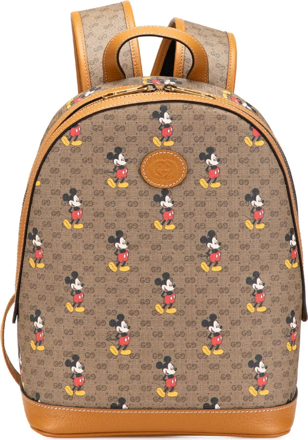 2016-2024 Disney Small Micro GG Supreme Mickey Mouse Dome backpack