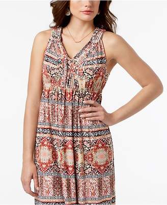 Style&Co. Style & Co Printed Maxi Dress, Created for Macy's