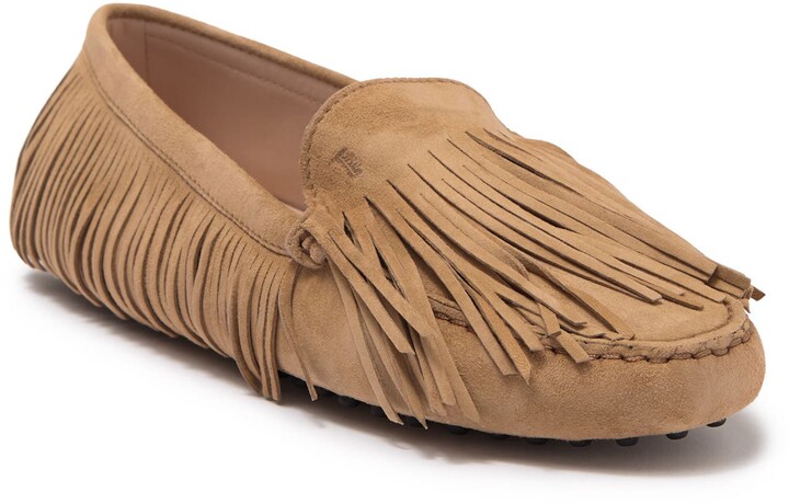 tod's fringe loafer