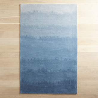 Pier 1 Imports Sabine Ombre Blues Wool Rug