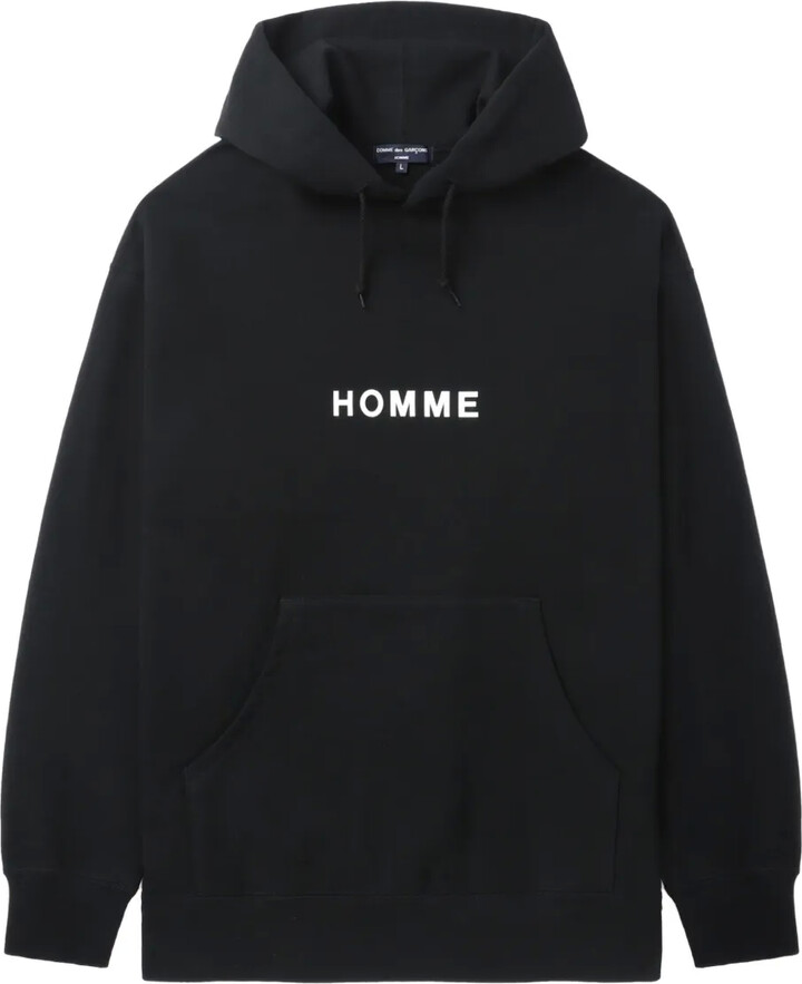 Comme des Garçons Homme Logo-Print Hoodie