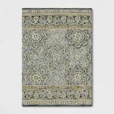 Thumbnail for your product : Threshold 5'x7' Floral Belfast Area Rug Ivory/Gray/Yellow