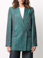 Thumbnail for your product : Thebe Magugu Constitutional printed blazer
