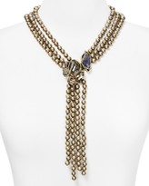 Thumbnail for your product : Alexis Bittar Elements Reversible Labradorite Draping Necklace, 18
