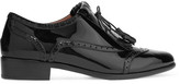 Thumbnail for your product : Tabitha Simmons Glenna Patent-leather Brogues - Black