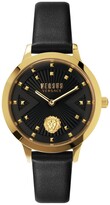 Thumbnail for your product : Versus By Versace Women's Palos Verdes Leather Strap Watch, 34mm