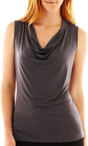 Thumbnail for your product : JCPenney Worthington Sleeveless Cowlneck Top
