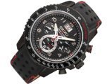 Seiko SPC141P1 Quartz - Wristwatch men's, Leather, Band Colour: Black