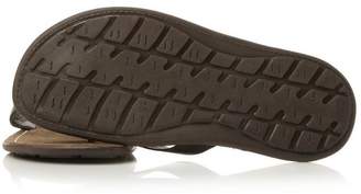 Dune London DUNE MENS IKE - Leather Toe Post Casual Sandal