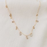 Thumbnail for your product : Lily Flo Jewellery Stardrops Solid Rose Gold Necklace With Diamonds