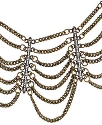 Giles Crystal Multistrand Necklace