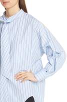 Thumbnail for your product : Balenciaga Back Logo Stripe Shirt