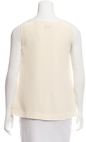 Thumbnail for your product : Kate Spade Flower-Embellished Sleeveless Top