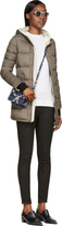 Thumbnail for your product : Colmar Gray Down Zip-Up Coat