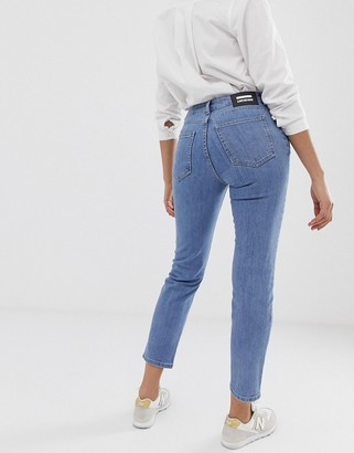 Dr. Denim Edie high waisted slim cropped jeans - ShopStyle