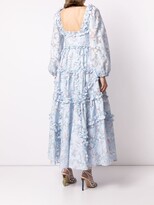 Thumbnail for your product : Needle & Thread Summer Blossom ruffled gown