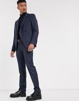 Thumbnail for your product : Twisted Tailor suit pants in navy pinstripe