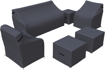 Latitude Run Layinsun Patio Conversation Sets Group Sectional Seating Outdoor Furniture Covers