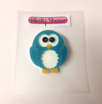 Kirsty Shaw Owl Brooch Various Colours