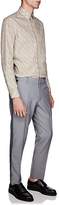 Thumbnail for your product : Prada Men's Striped-Side Wool-Mohair Trousers - Gray