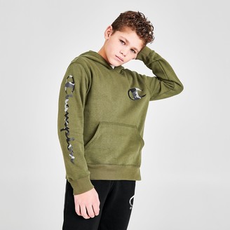 champion jacket kids green