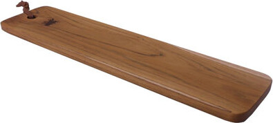 Nordic Style Nordic Teak 24" Natural Charcuterie/cutting Board - Natural
