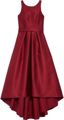 Dessy Collection High/Low Junior Bridesmaid Dress