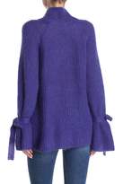 Thumbnail for your product : Naadam Umbriel Mock Neck Tie Sleeve Sweater