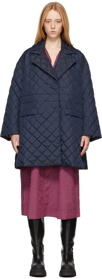 recycled ripstop quilt jacket sky captain