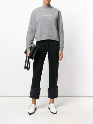 CK Calvin Klein mock neck sweatshirt