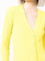 Thumbnail for your product : Oroton ribbed-knit V-neck cardigan