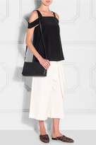 Thumbnail for your product : Tibi Cold Shoulder Silk Top