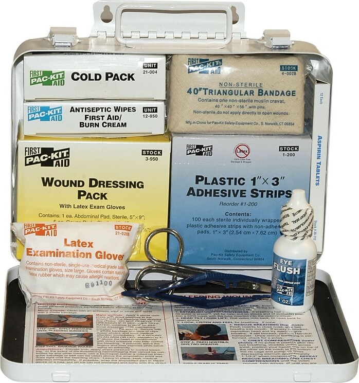 Packit Pac-Kit 25 Person Vehicle First Aid Kit, 172 Pieces (579-6420)