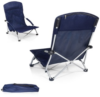 Picnic Time Navy Tranquility Beach Chair