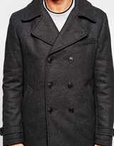Thumbnail for your product : A Question Of Selected Wool Pea Coat