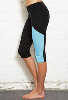 Thumbnail for your product : Forever 21 Colorblocked Performance Capris