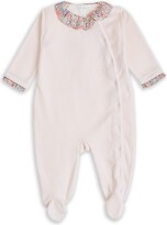 Thumbnail for your product : Marie Chantal Baby's Liberty Print Wing Velour Seepsuit