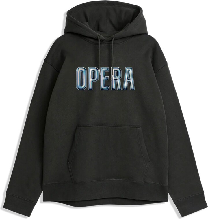 Opera Skateboards Hoody 3D Black Size M