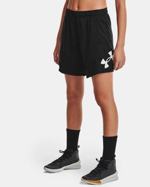 Under Armour Women's UA Colorblock Basketball Shorts - ShopStyle