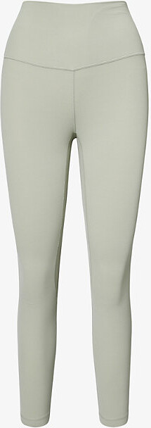 Lululemon Womens Fog Green Align™ High-Rise 25-Inch Gym Leggings 12