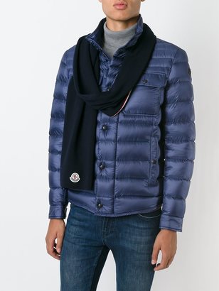 Moncler knitted scarf
