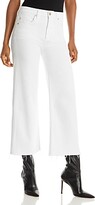 Thumbnail for your product : AG Jeans Saige High Rise Cropped Wide Leg Jeans in Modern White
