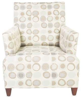 Donghia Upholstered Armchair teal Donghia Upholstered Armchair