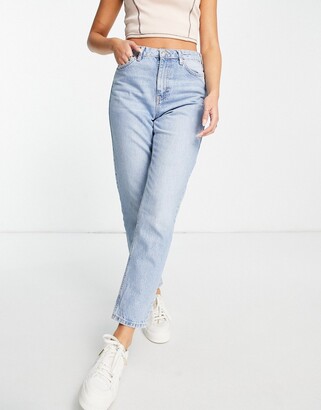 Topshop mom jeans in bleach - ShopStyle