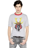Thumbnail for your product : Slim Fit Cotton Jersey Printed T-Shirt