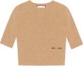 Thumbnail for your product : Gucci Cashmere top with Horsebit